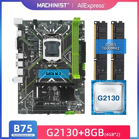 b75 chipset motherboard|MACHINIST Intel LGA 1155 Motherboard, B75 Micro ATX Computer.